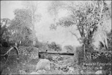 Ponte de madeira na Freguesia do Jardim da Serra, Concelho de Câmara de Lobos