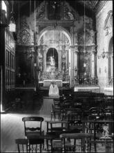 Interior da igreja de Nossa Senhora da Conceição, Convento de Santa Clara, Freguesia de São Pedro, Concelho do Funchal