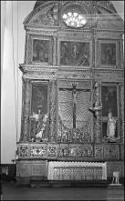 Retábulo do altar do Senhor Bom Jesus no transepto da Sé, Freguesia da Sé, Concelho do Funchal  