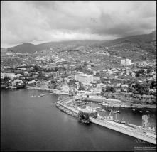 Vista aérea da cidade do Funchal, Concelho do Funchal