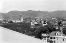 Convento de Santa Clara visto a partir da Residencial Colombo, Freguesia de São Pedro, Concelho do Funchal
