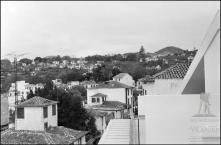 Cidade do Funchal vista de este/oeste a partir da Residencial Colombo, Freguesia de São Pedro, Concelho do Funchal 