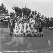 Equipa de futebol participante da inauguração do campo de S. Jorge, Freguesia de São Jorge, Concelho de Santana