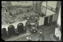 Demolição de prédios para alargamento da rua Câmara Pestana, Freguesia da Sé, Concelho do Funchal