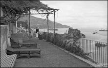 Balcão do Atlantic Hotel (atual Pestana Carlton Hotel Madeira), largo António Nobre, Freguesia de São Pedro (atual Freguesia da Sé), Concelho do Funchal