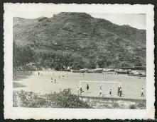 Campo de futebol Tristão Vaz na vila (atual cidade) de Machico, Freguesia e Concelho de Machico