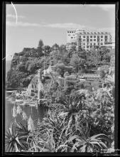 Reid's Palace Hotel, atual, visto do jardim do Atlantic Hotel, Concelho do Funchal