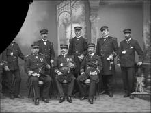 Retrato dos oficiais da Esquadra Submarina de Navegação Terrestre (E.S.N.T) 