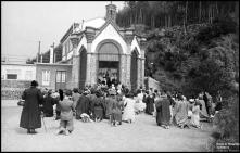 Missa na capela de Nossa Senhora da Paz, no Terreiro da Luta, Freguesia do Monte, Concelho do Funchal