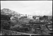 Fábrica de lacticínios ILMA, vista da estrada Monumental, nas imediações do sítio do Arreiro, Freguesia de São Martinho, Concelho do Funchal