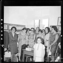 Público na inauguração da Biblioteca Municipal Gulbenkian, Freguesia e Concelho de Santa Cruz