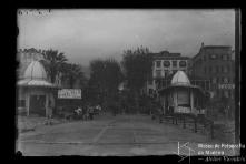 Cais e Entrada da Cidade durante a passagem do temporal de dezembro de 1926, Freguesia da Sé, Concelho do Funchal