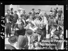 Elementos do Rancho de Santa Marta do Portuzelo no navio Funchal, Freguesia da Sé, Concelho do Funchal