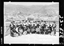 Retrato do Rancho de Santa Marta do Portuzelo no navio Funchal, Freguesia da Sé, Concelho do Funchal