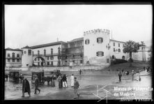 Palácio de São Lourenço e avenida do Mar (atual avenida do Mar e das Comunidades Madeirenses), Freguesia da Sé, Concelho do Funchal