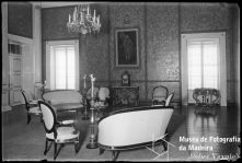 Sala vermelha do Palácio de São Lourenço, Freguesia da Sé, Concelho do Funchal