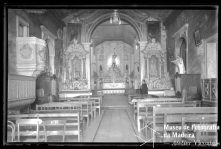 Nave e altar mor da igreja de São Gonçalo, Freguesia de São Gonçalo, Concelho do Funchal