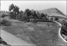 Construção da ligação da nova estrada Municipal à estrada Nacional, no sítio da Quinta, Freguesia do Caniço, Concelho de Santa Cruz