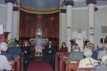Cerimónia religiosa na igreja anglicana da Santíssima Trindade (igreja Inglesa) presidida pelo bispo Alastair Haggart, Freguesia de São Pedro, Concelho do Funchal
