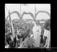 Missa campal por ocasião da inauguração do cruzeiro do Pico da Torre, Freguesia e Concelho de Câmara de Lobos